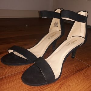 Marbella Black Heels
